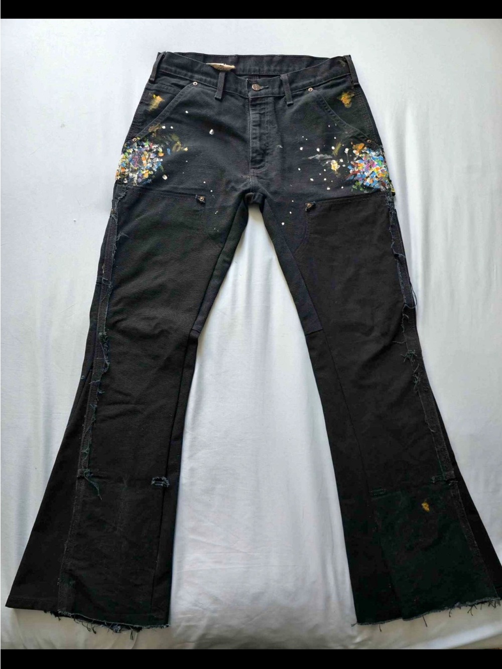 Gallery dept style Carhartt carpenter canvas jeans